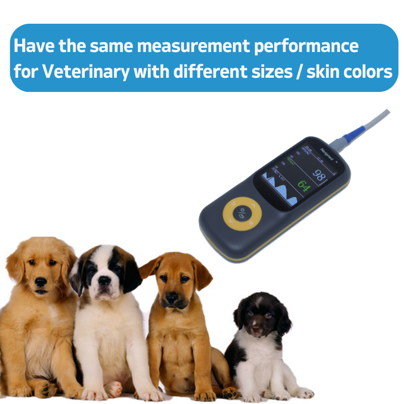 6 NHO-100VET Handle Pulse Oximeter